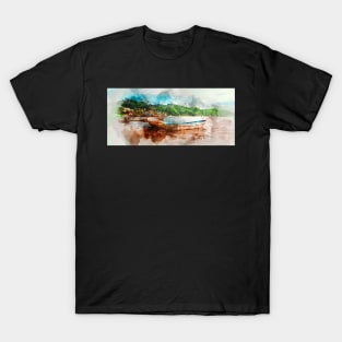 Boat On The Water T-Shirt